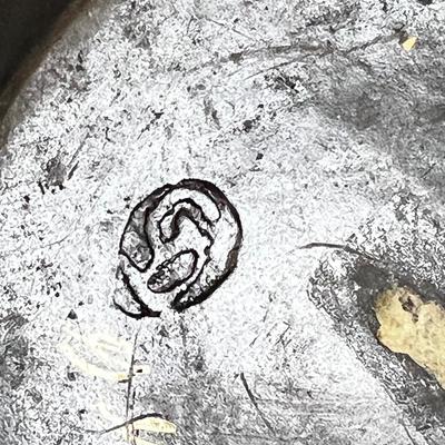 Native American Pot by G. Deal, Incised Stamp Symbol on Bottom