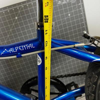ALPENTAL Torker BMX Bike Blue 12" ON Frame 