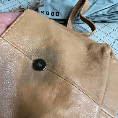 DAY & MOOD Fringed Leather Purse 