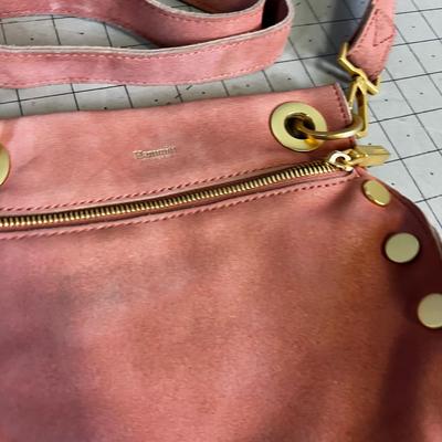 HAMMITT Los Angels Pinky Peach Cross Body Suede Leather 