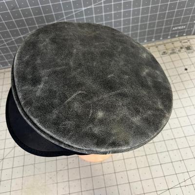 American Hat Makers Leather Cap NEW 