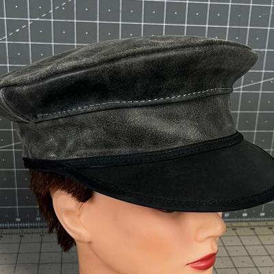 American Hat Makers Leather Cap NEW 
