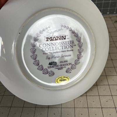 Limited Edition By Seymour Mann SWAN Plate 