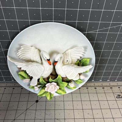 Limited Edition By Seymour Mann SWAN Plate 
