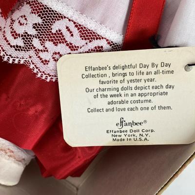  vintage EFFANBEE DAY BY DAY SUNDAY'S CHILD DOLL 1407 