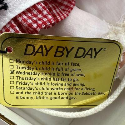  vintage EFFANBEE DAY BY DAY WEDNESDAY'S CHILD DOLL 1404 