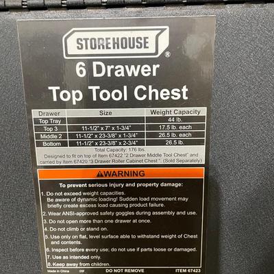 Storehouse rolling toolbox.