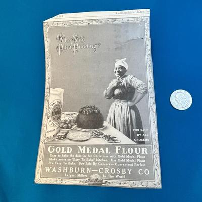 1912 GOLD MEDAL FLOUR AD FROM COSMOPOLITAN MAGAZINE
