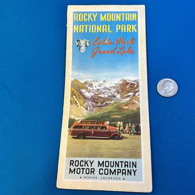 VTG. ROCKY MOUNTAIN MOTOR COMPANY TOUR GUIDE COLOR PAMPHLET