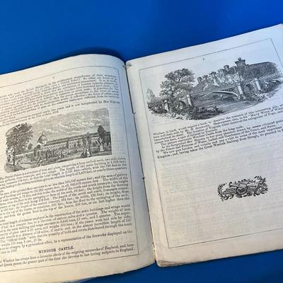 ANTIQUE BRITISH ISLES TRAVELOG PROGRAM ILLUSTRATED