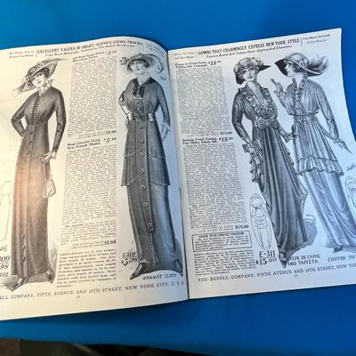 1914 BEDELL NEW YORK SPRING STYLES CLOTHING CATALOG