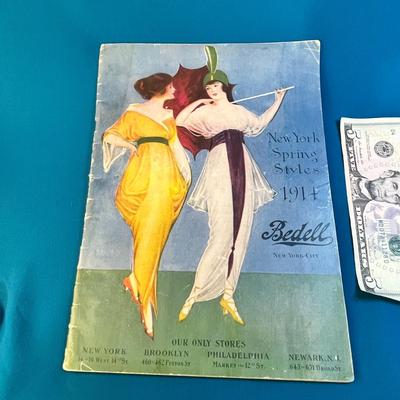 1914 BEDELL NEW YORK SPRING STYLES CLOTHING CATALOG