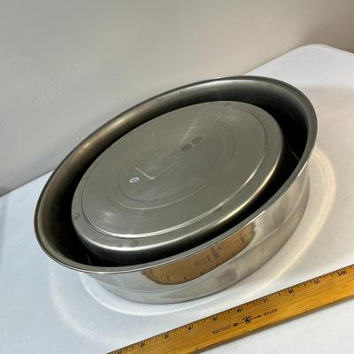 STAINLESS STEEL EXTRA LARGE DOG WATER/ FOOD DISH