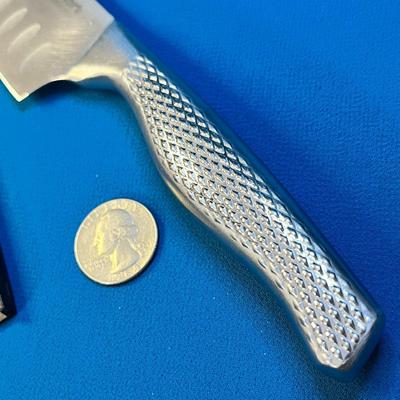 CUISINART TEXTURED HANDLE 6â€ BLADE BUTCHER KNIFE WITH SHEATH
