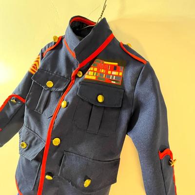 CHILDâ€™S MARINE DRESS UNIFORM COSTUME