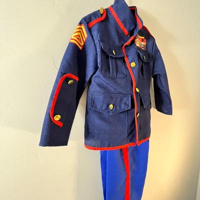 CHILDâ€™S MARINE DRESS UNIFORM COSTUME