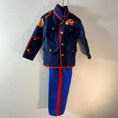 CHILDâ€™S MARINE DRESS UNIFORM COSTUME