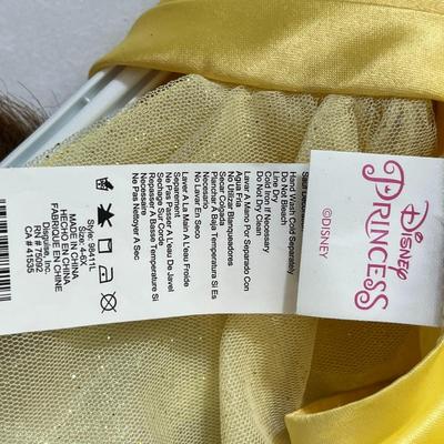 GIRLS â€œBELLEâ€ COSTUME from DISNEY BEAUTY AND THE BEAST