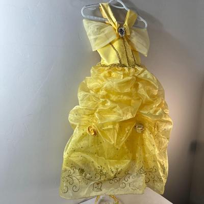 GIRLS â€œBELLEâ€ COSTUME from DISNEY BEAUTY AND THE BEAST