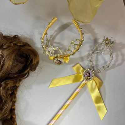 GIRLS â€œBELLEâ€ COSTUME from DISNEY BEAUTY AND THE BEAST