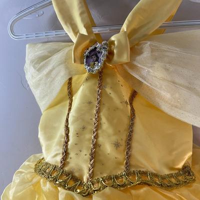 GIRLS â€œBELLEâ€ COSTUME from DISNEY BEAUTY AND THE BEAST