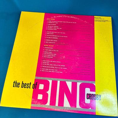 THE BEST OF BING CROSBY 2 LP RECORD SET