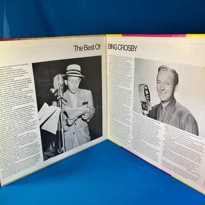 THE BEST OF BING CROSBY 2 LP RECORD SET