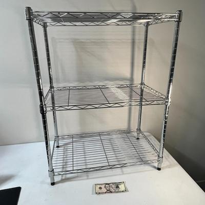 METAL 3 SHELF ADJUSTABLE SHELF UNIT BY HDX 
