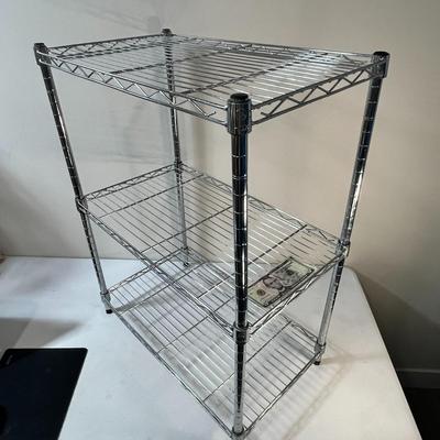 METAL 3 SHELF ADJUSTABLE SHELF UNIT BY HDX 