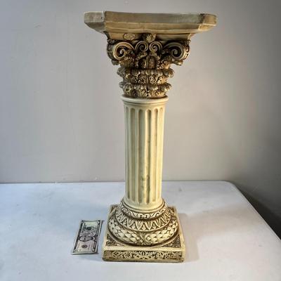 HEAVY CORINTHIAN COLUMN/ PILLAR PLANT OR BUST STAND