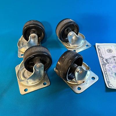 SET OF 4 HEAVY DUTY CASTERS