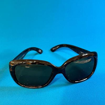 FOSTER GRANT POLARIZED SUNGLASSES TORTOISE SHELL-LIKE FRAMES