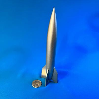 HEAVY METAL STANDING ROCKET FIGURE 