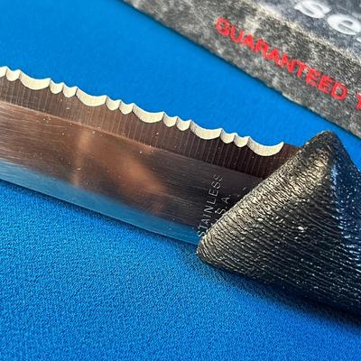 SHARPKUT II CARVE & SERVE KNIFE NEW IN BOX 9â€ BLADE