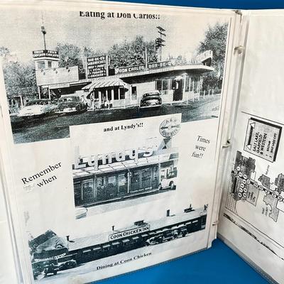 BINDER FULL OF PHOTOS, HISTORY OF TAYLORSVILLE & SALT LAKE CITY