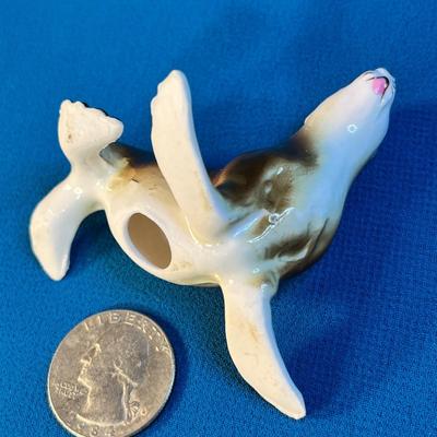 CERAMIC SEAL FIGURINE