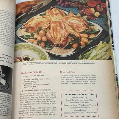Vintage Better Homes & Gardens Holiday Cook Book Special Occasions 1960