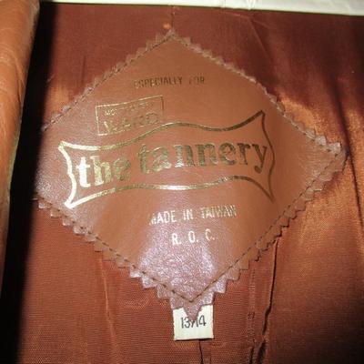 Montgomery Ward The Tannery Coat Size 13/14