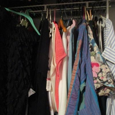 Closet Full of Woman's Clothing Various Styles - D