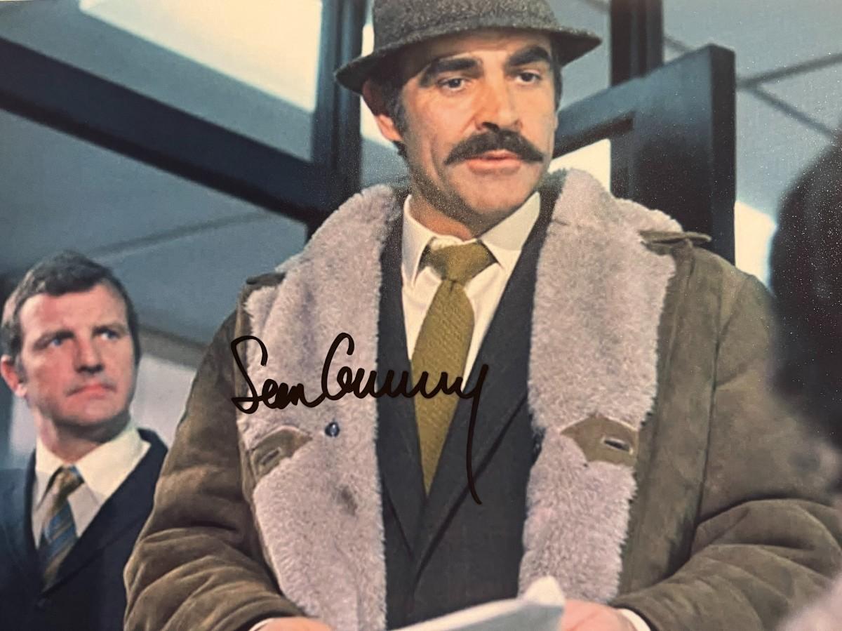 SEAN CONNERY signed autographed photo movie scene COA Hologram main image 0