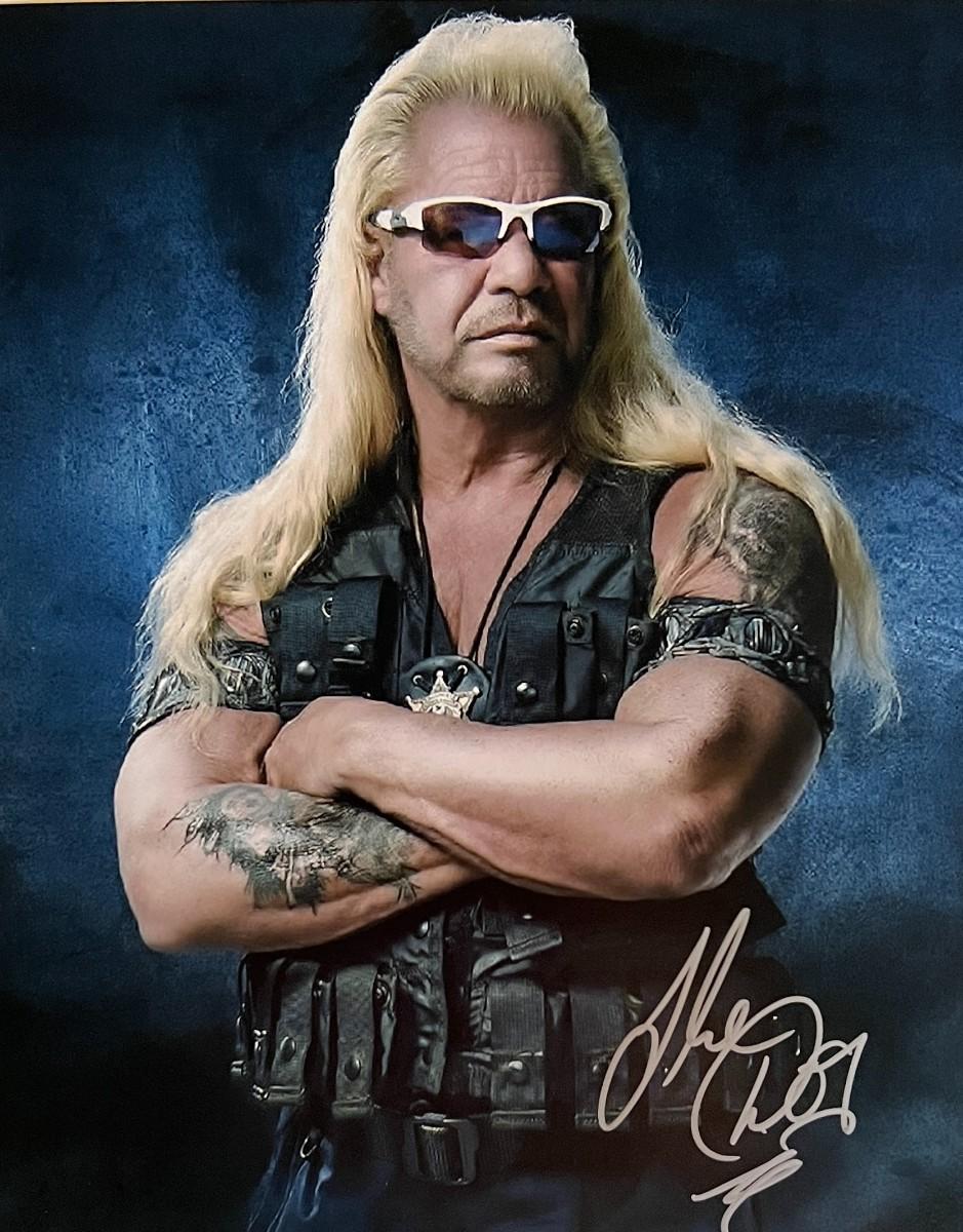 Dog the Bounty Hunter signed photo
