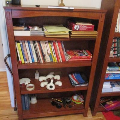 Wood Finish Book Shelf - D