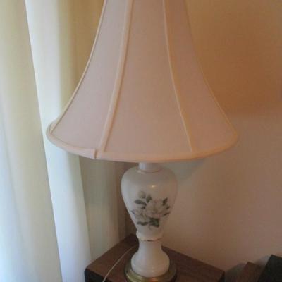 Floral Table Lamp - D