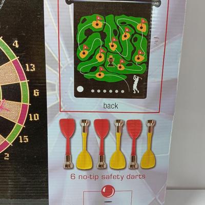 Magnetic Dart board with darts Bullseye and Golf darts