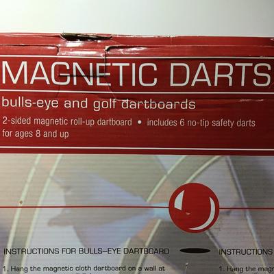 Magnetic Dart board with darts Bullseye and Golf darts