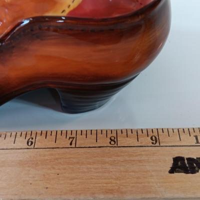 Cowboy boots and hat ceramic cookie jar