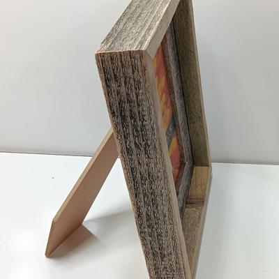 The Olde West picture frame and a barn wood picture frame