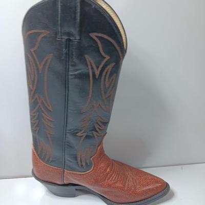 Like New Women's Justin Size 5.5 Western boots with Boot Jack