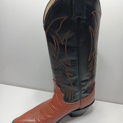 Like New Women's Justin Size 5.5 Western boots with Boot Jack