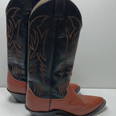 Like New Women's Justin Size 5.5 Western boots with Boot Jack